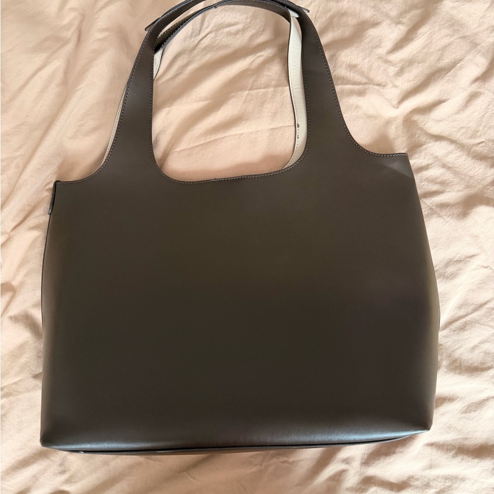 Zara Black and Cream Tote Bag
